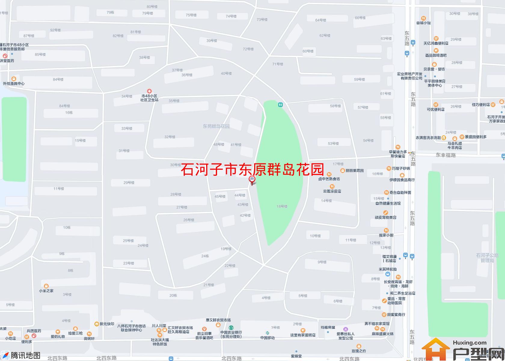 东原群岛花园小区 - 户型网