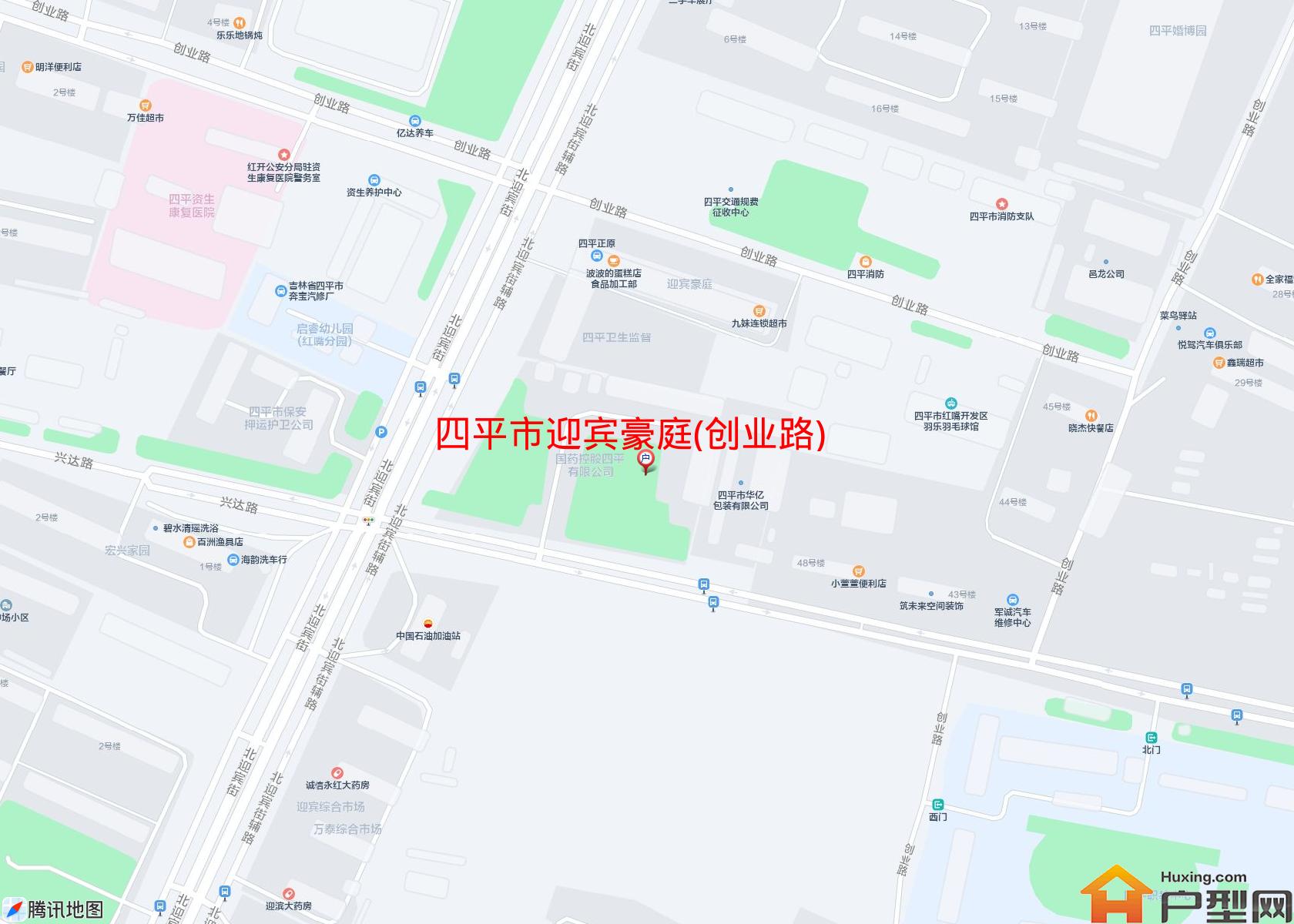 迎宾豪庭(创业路)小区 - 户型网