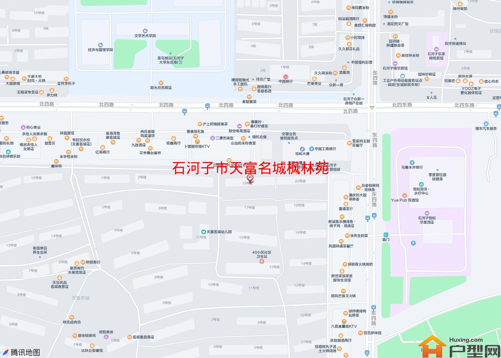 天富名城枫林苑小区 - 户型网