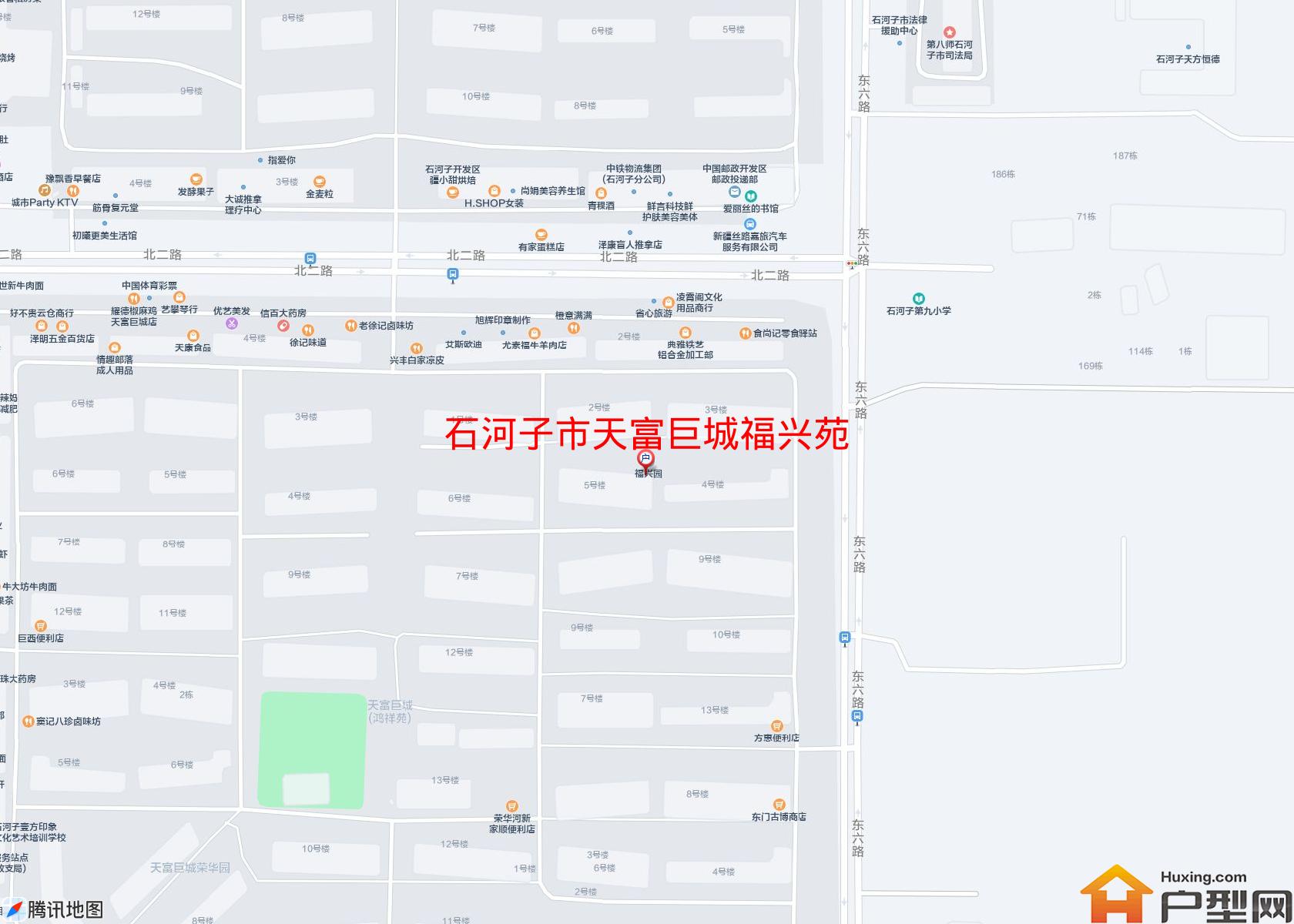 天富巨城福兴苑小区 - 户型网
