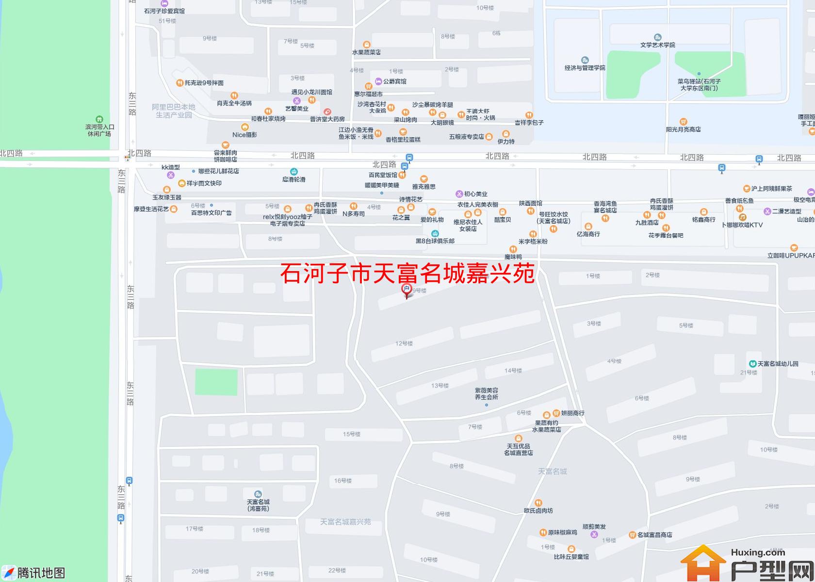 天富名城嘉兴苑小区 - 户型网