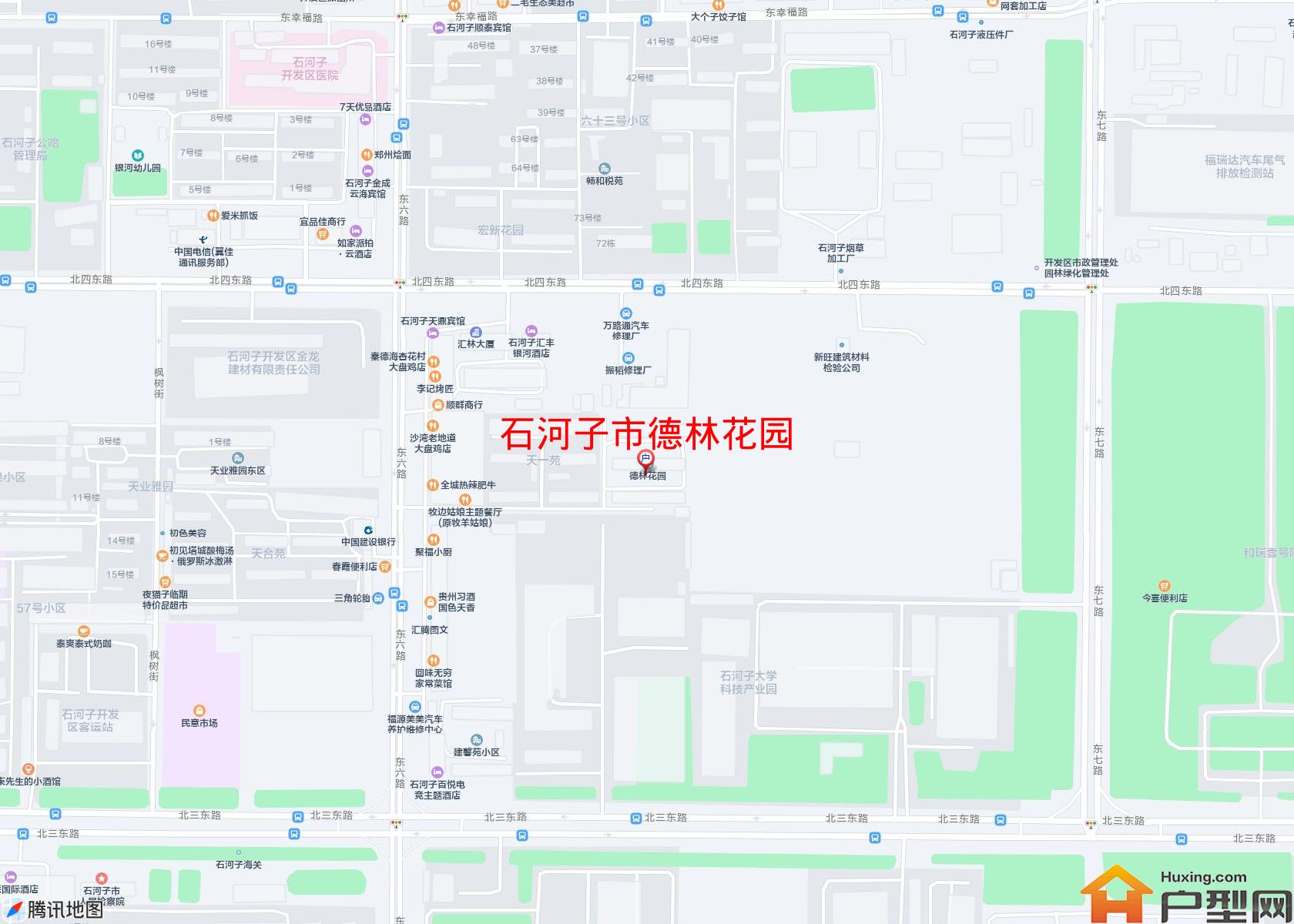 德林花园小区 - 户型网