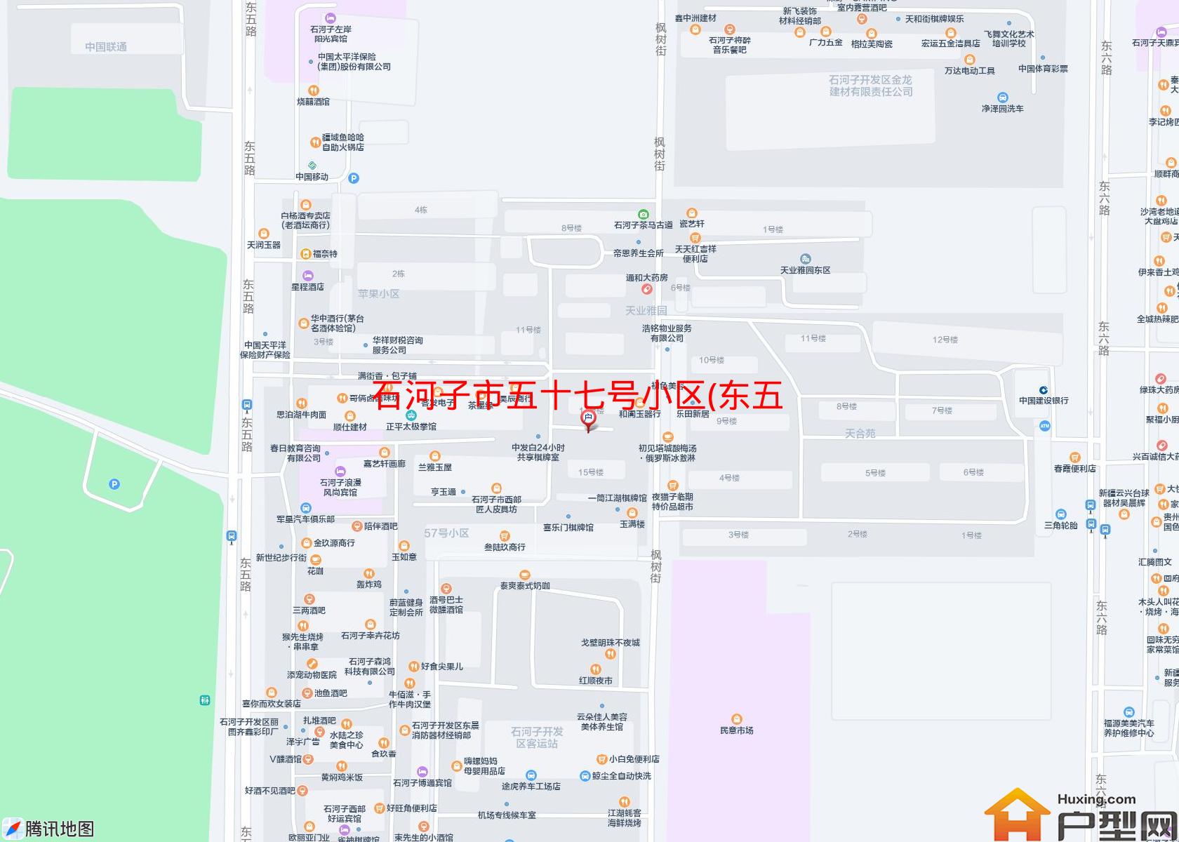 五十七号小区(东五路)小区 - 户型网