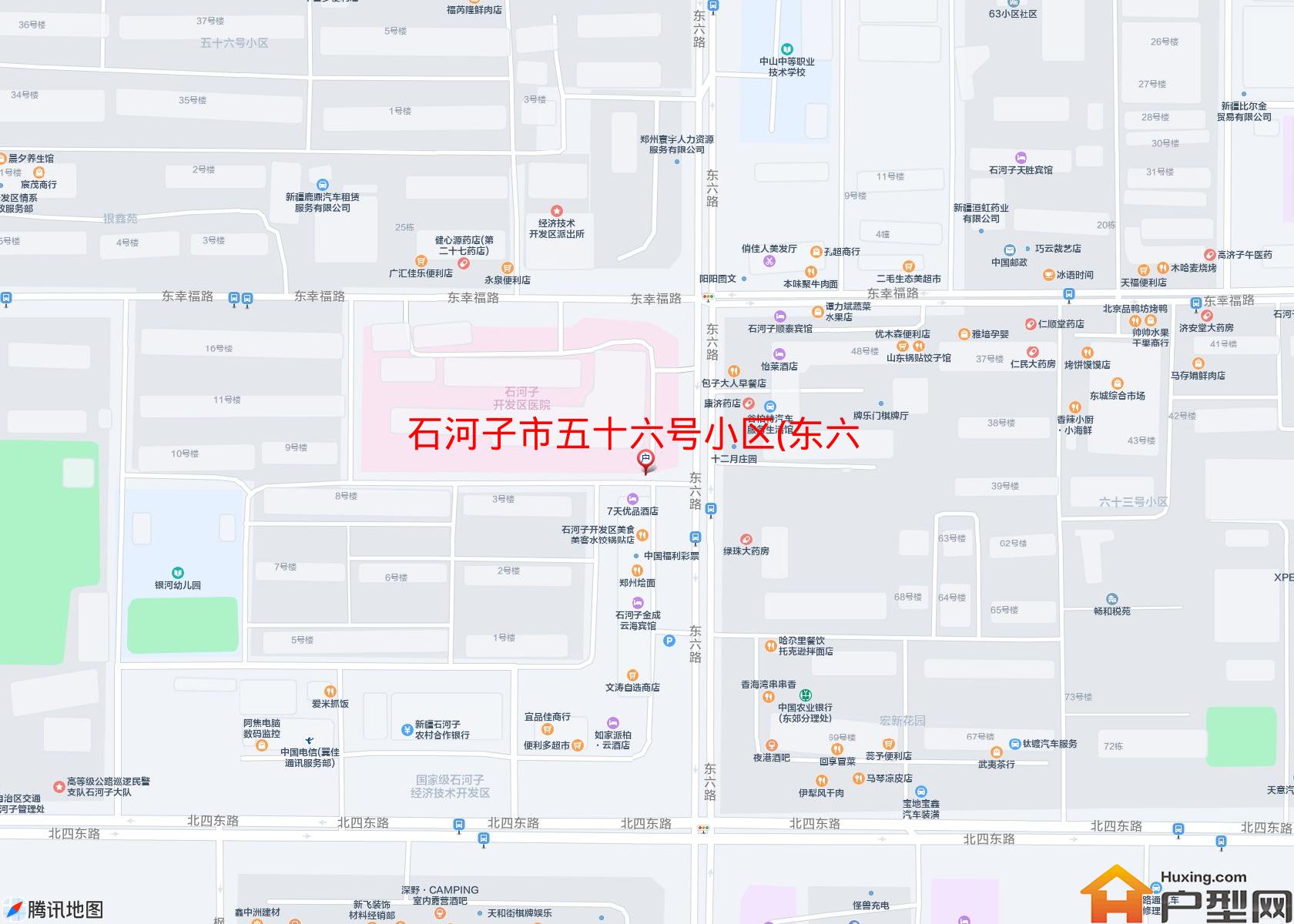 五十六号小区(东六路)小区 - 户型网