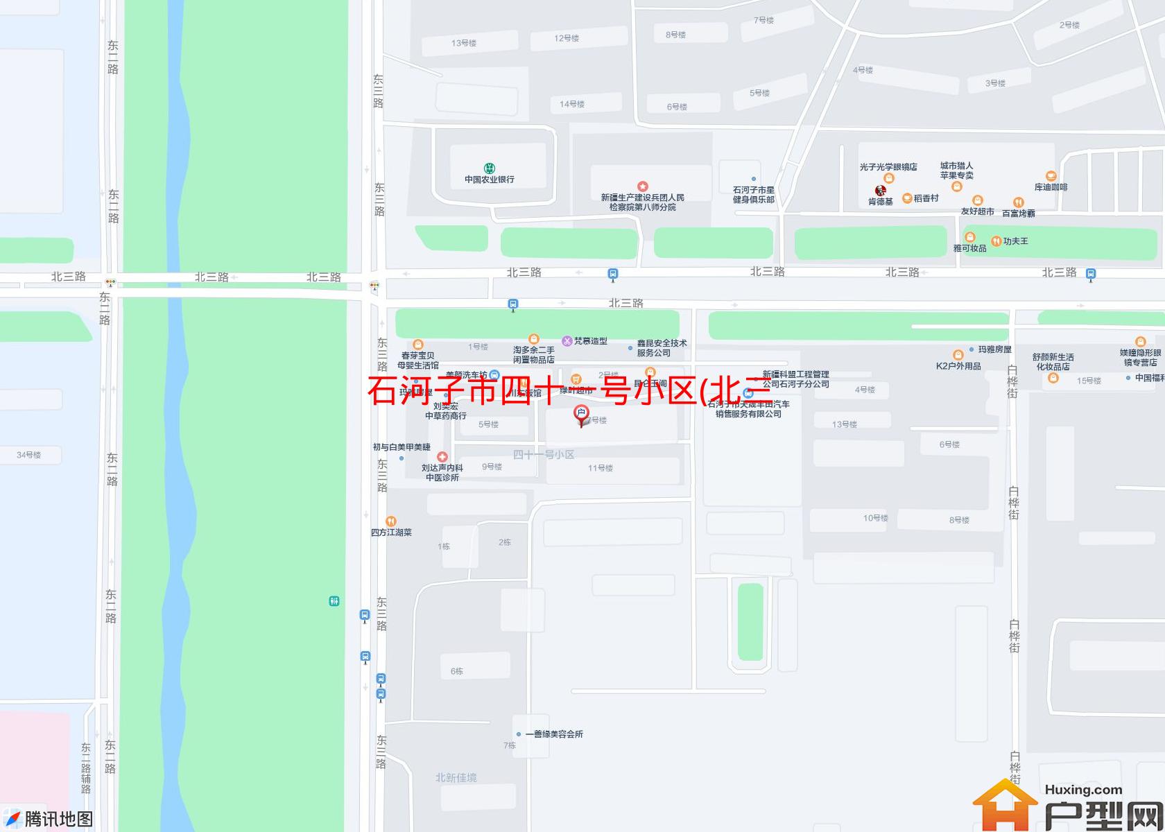 四十一号小区(北三路)小区 - 户型网