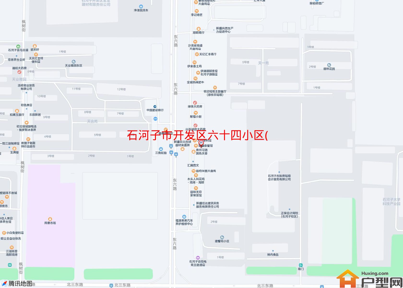 开发区六十四小区(东六路)小区 - 户型网