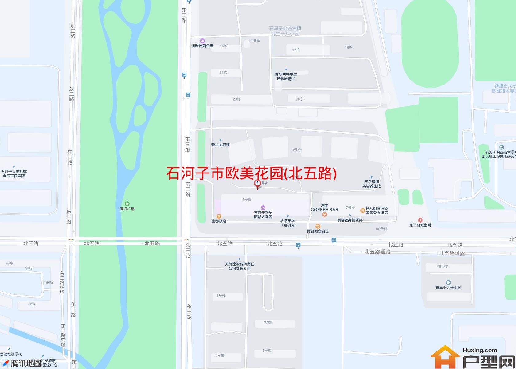 欧美花园(北五路)小区 - 户型网
