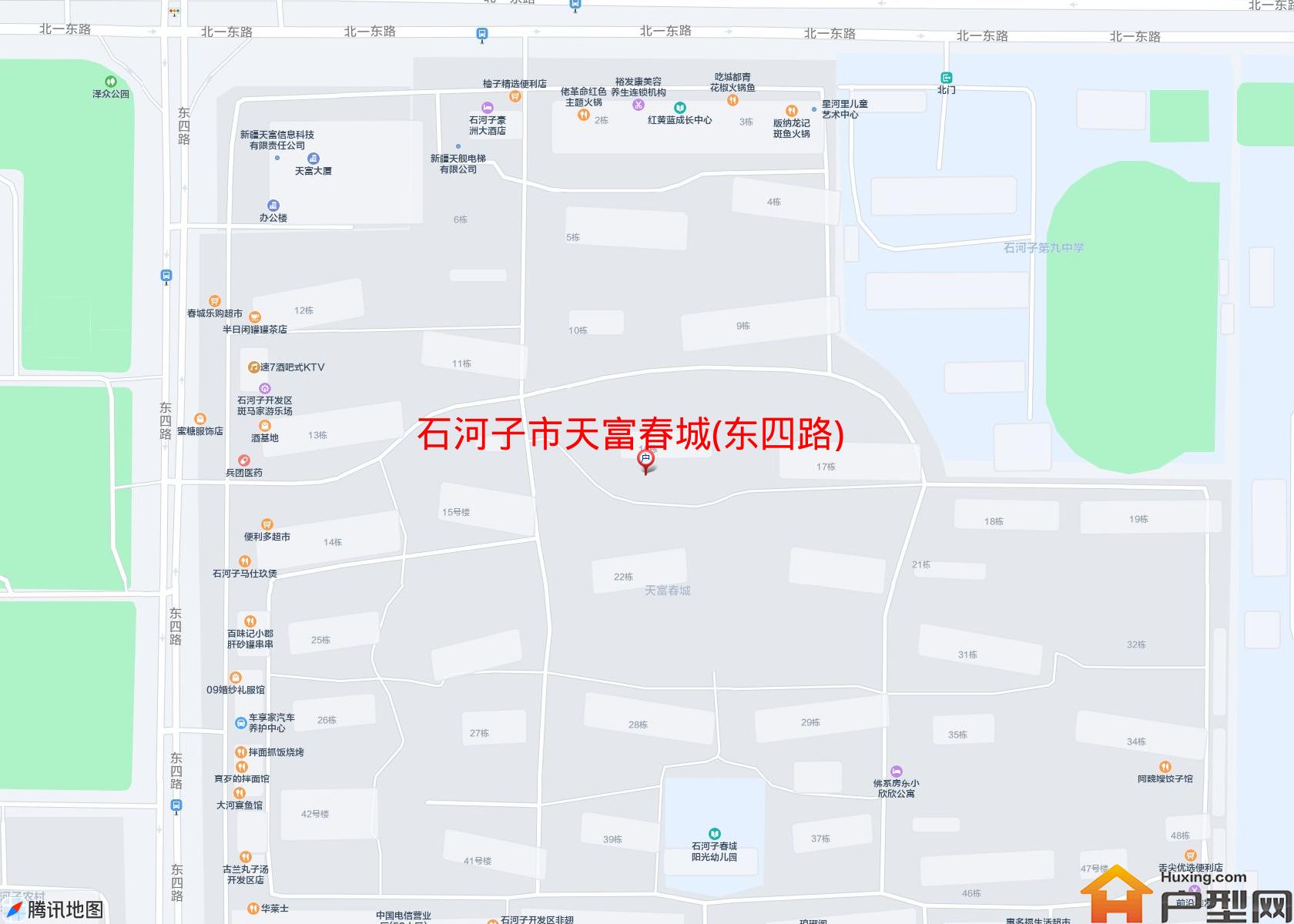 天富春城(东四路)小区 - 户型网