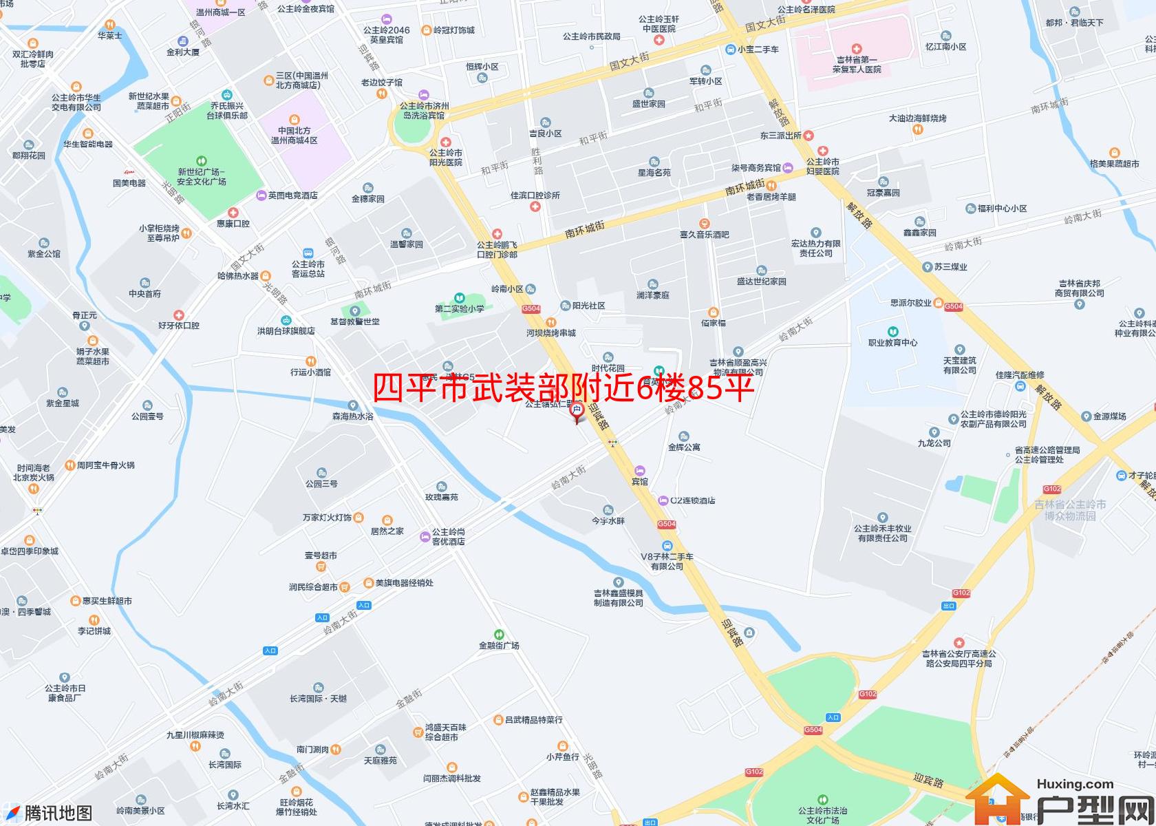 武装部附近6楼85平阁楼35平21万小区 - 户型网