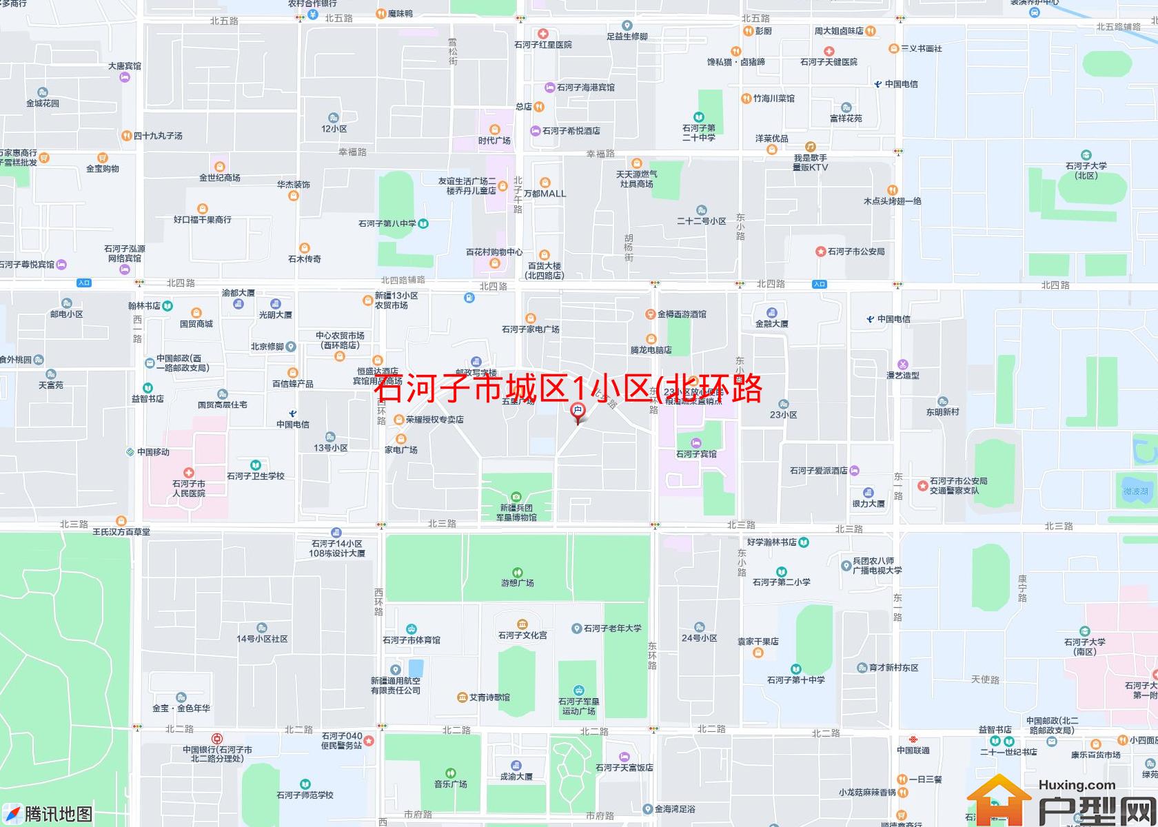 城区1小区(北环路)小区 - 户型网