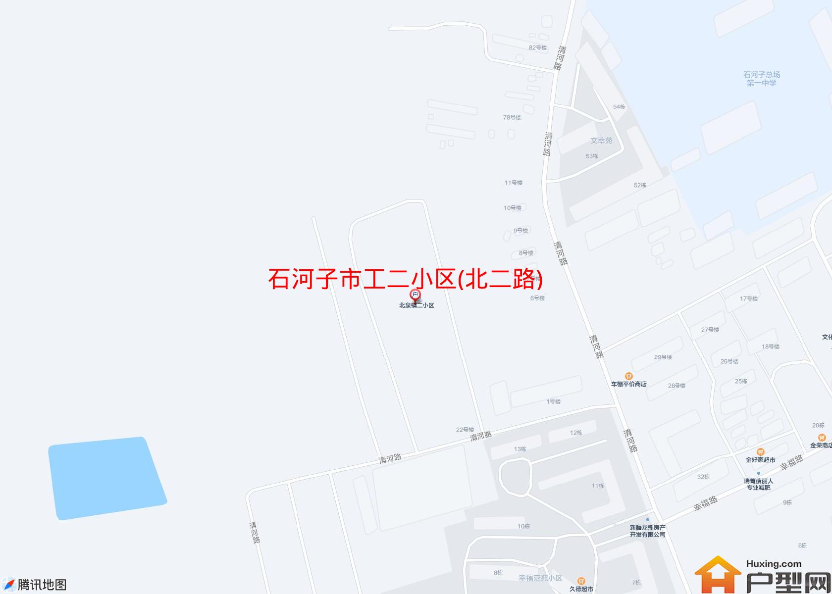 工二小区(北二路)小区 - 户型网