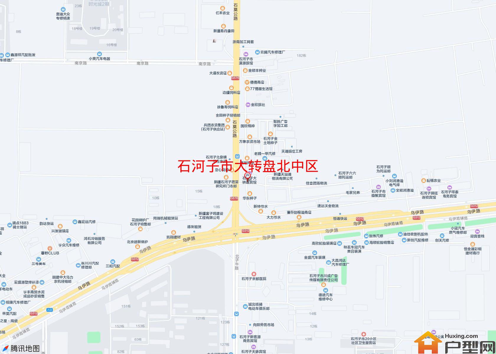 大转盘北中区小区 - 户型网