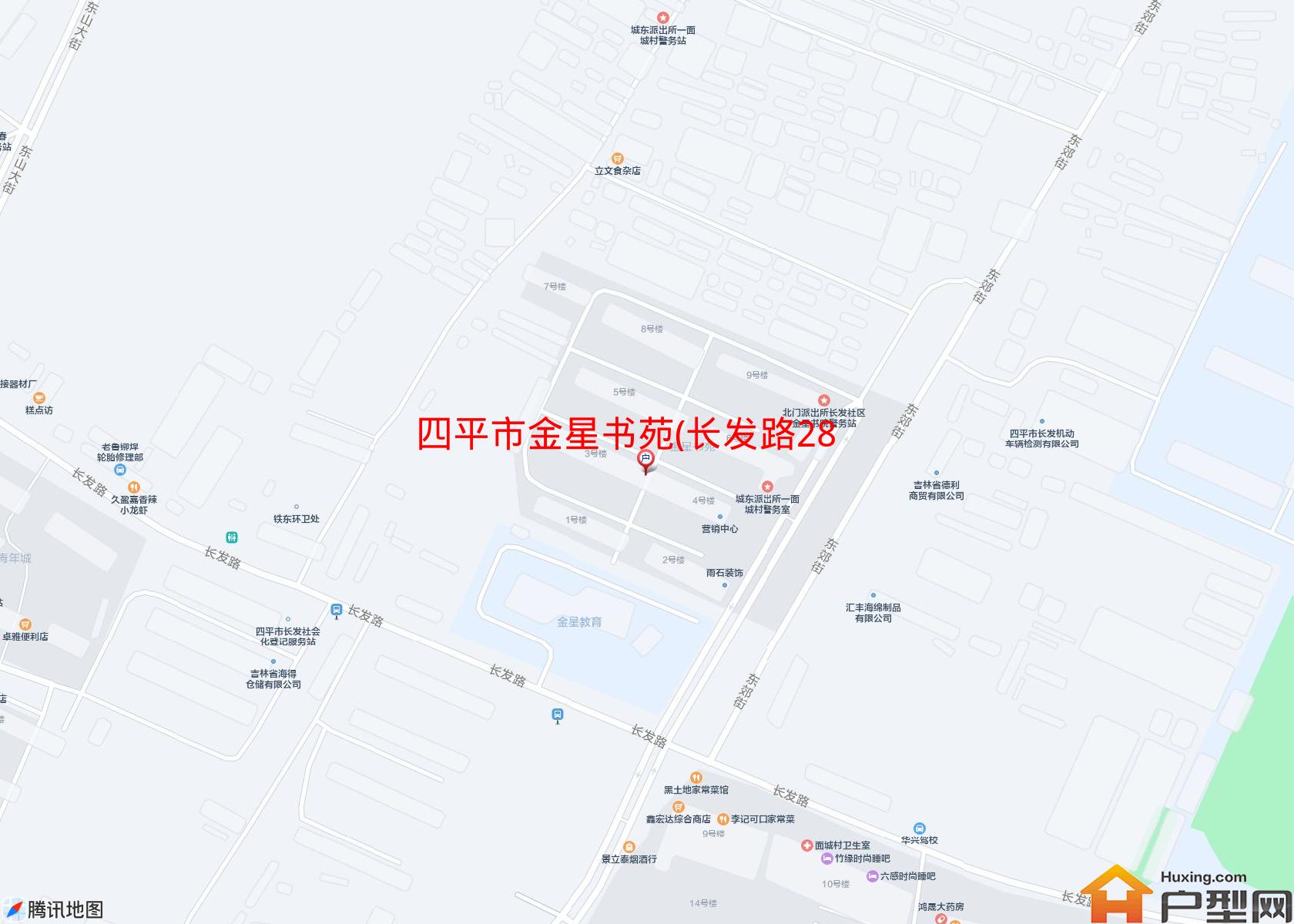金星书苑(长发路283号)小区 - 户型网