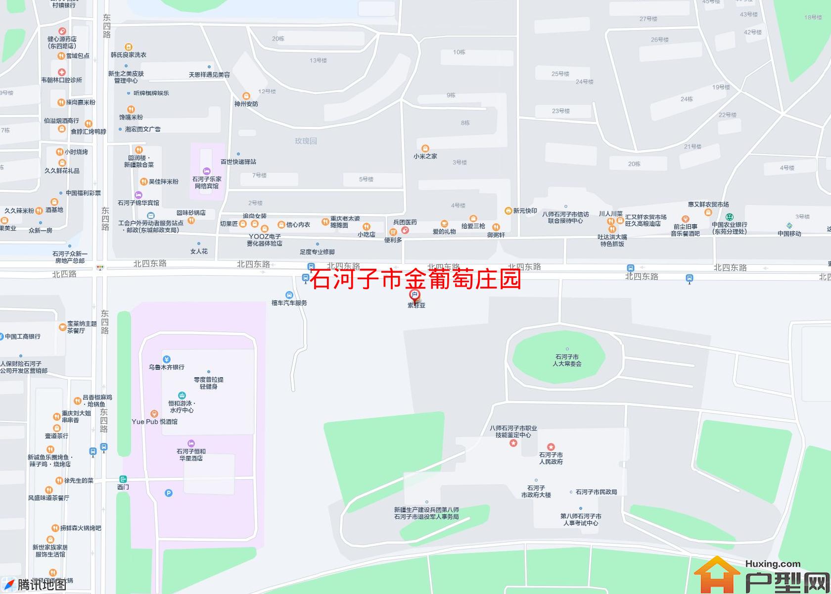 金葡萄庄园小区 - 户型网