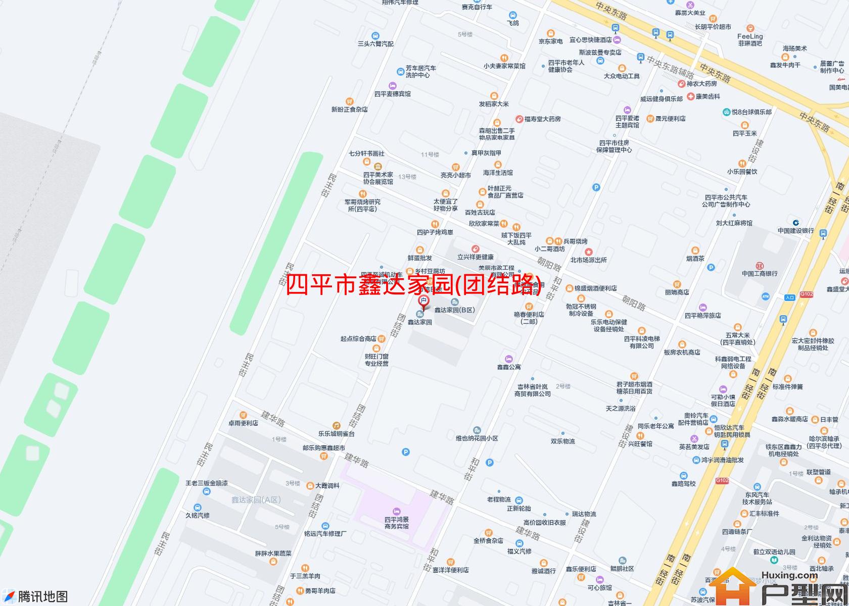 鑫达家园(团结路)小区 - 户型网