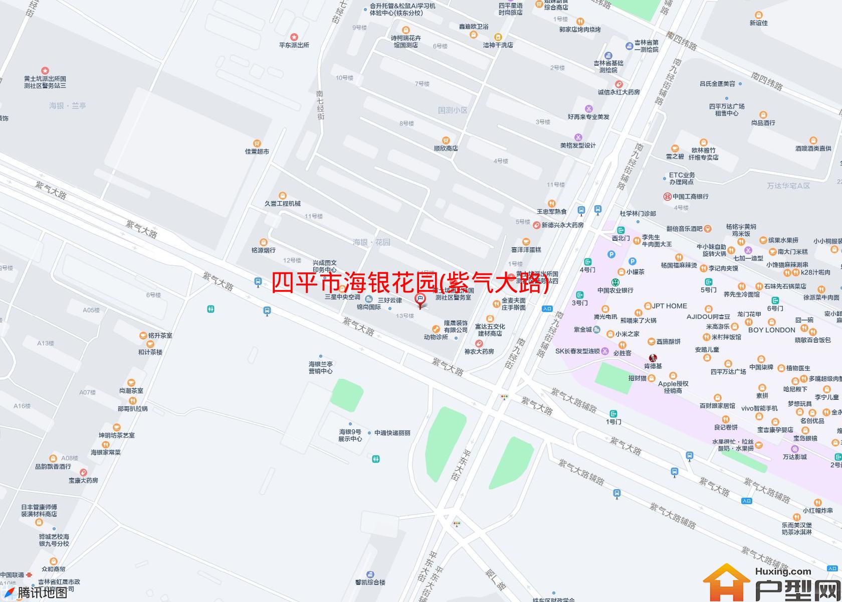 海银花园(紫气大路)小区 - 户型网