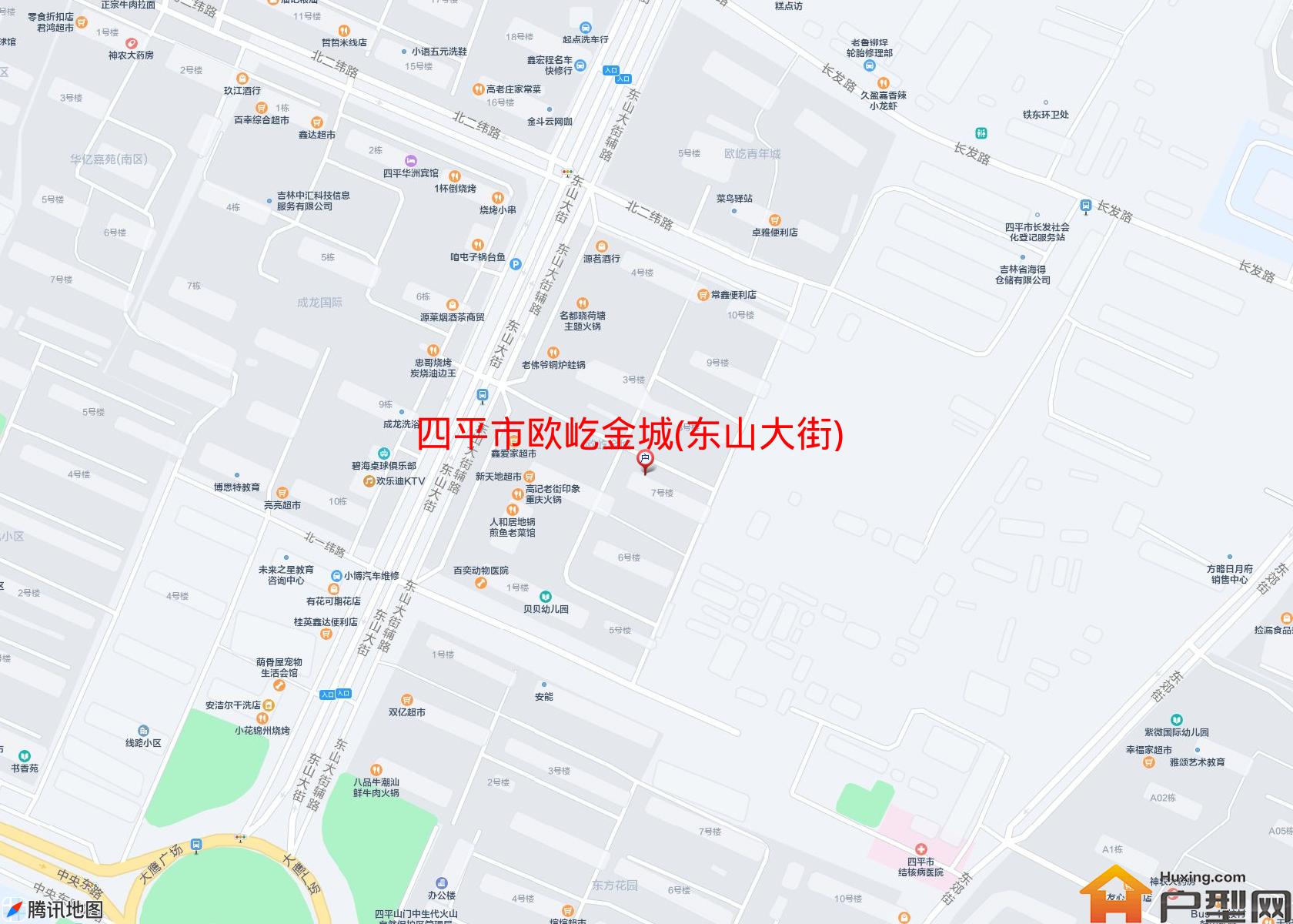 欧屹金城(东山大街)小区 - 户型网