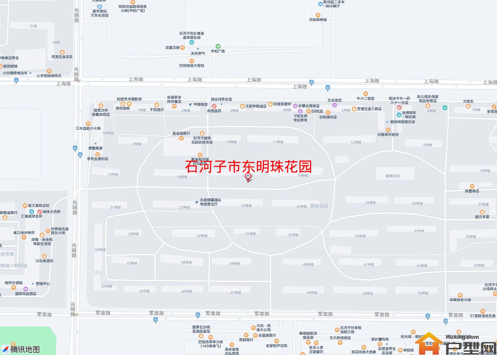 东明珠花园小区 - 户型网
