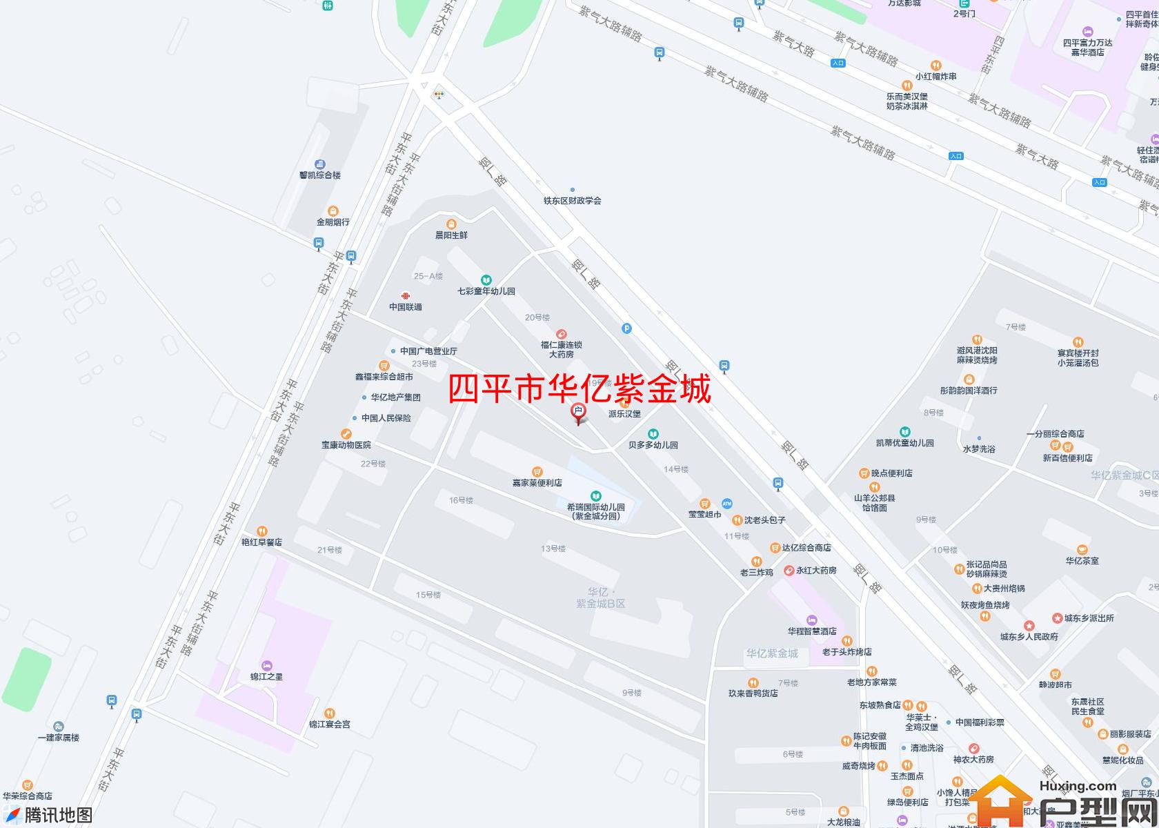 华亿紫金城小区 - 户型网
