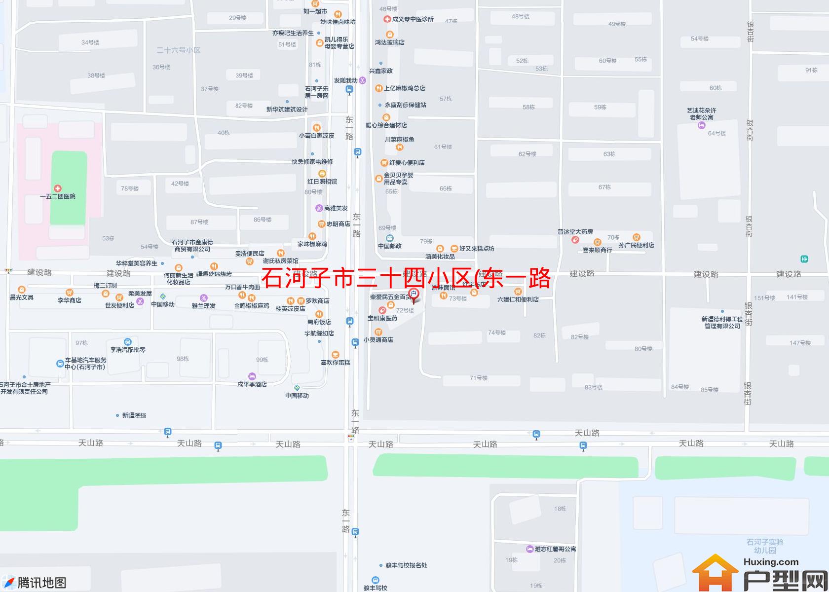 三十四小区(东一路)小区 - 户型网