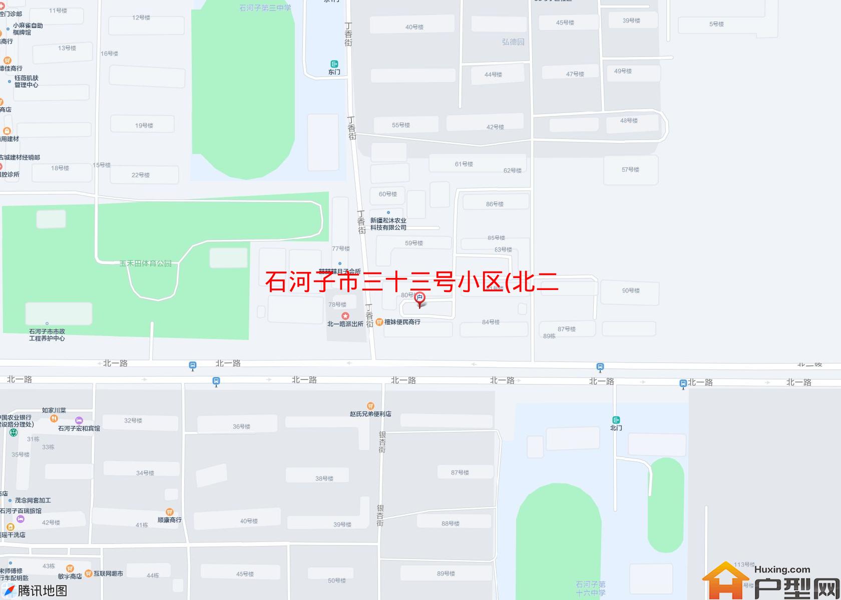 三十三号小区(北二路)小区 - 户型网