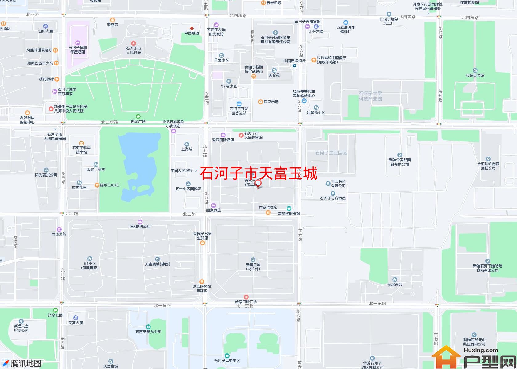 天富玉城小区 - 户型网