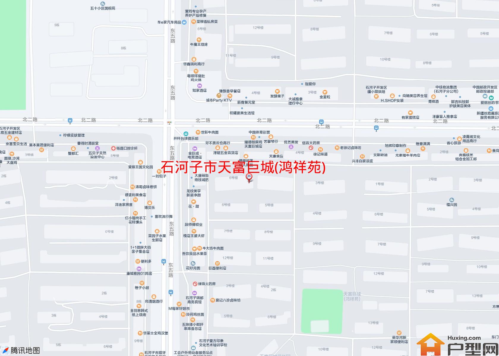 天富巨城(鸿祥苑)小区 - 户型网