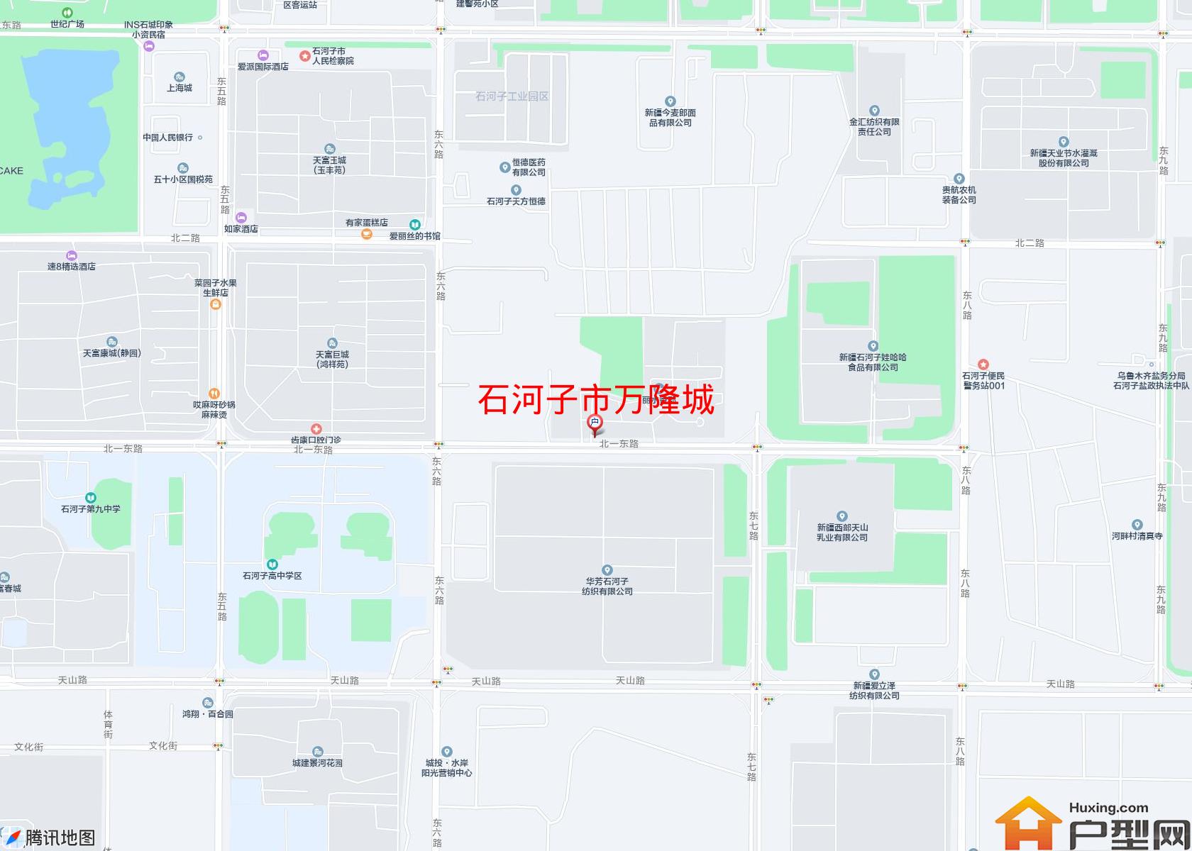 万隆城小区 - 户型网