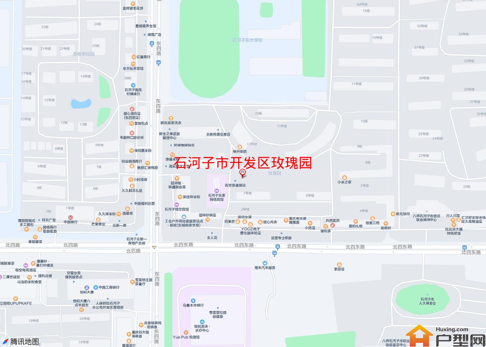 开发区玫瑰园小区 - 户型网