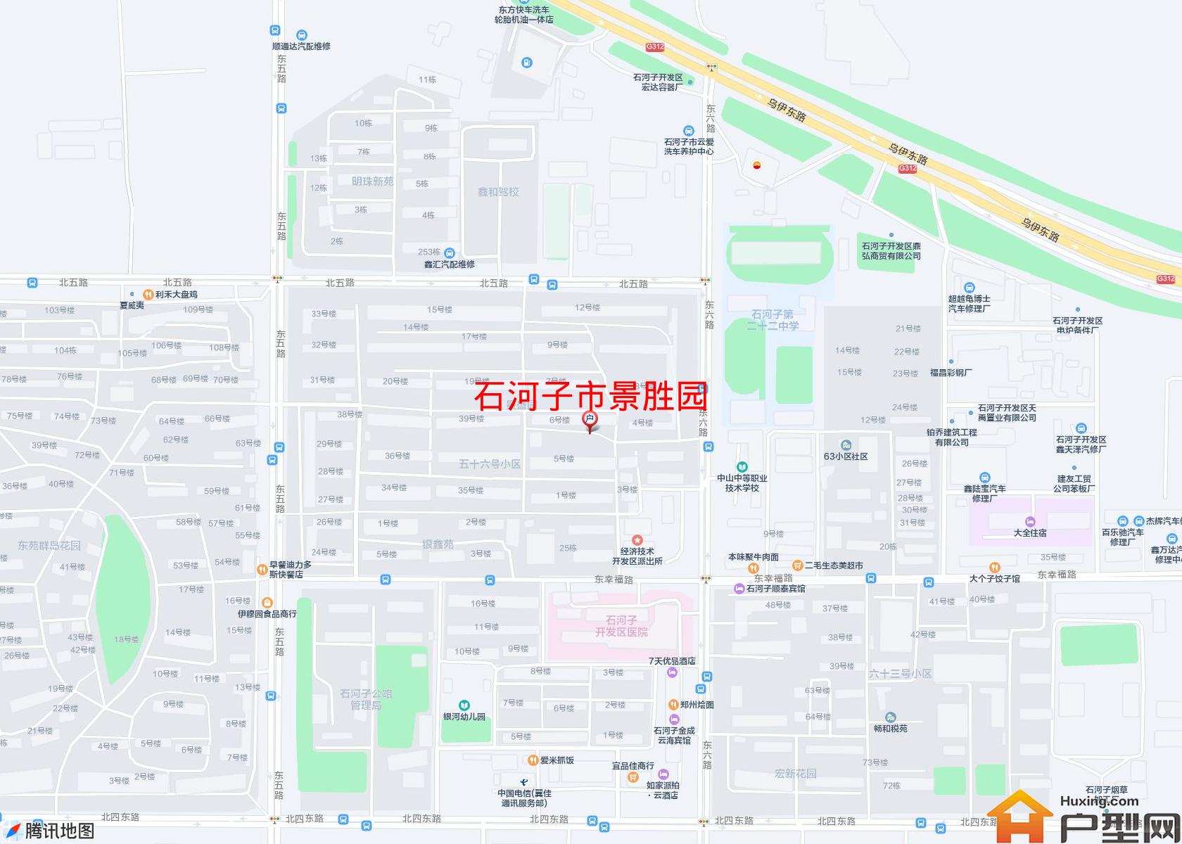 景胜园小区 - 户型网
