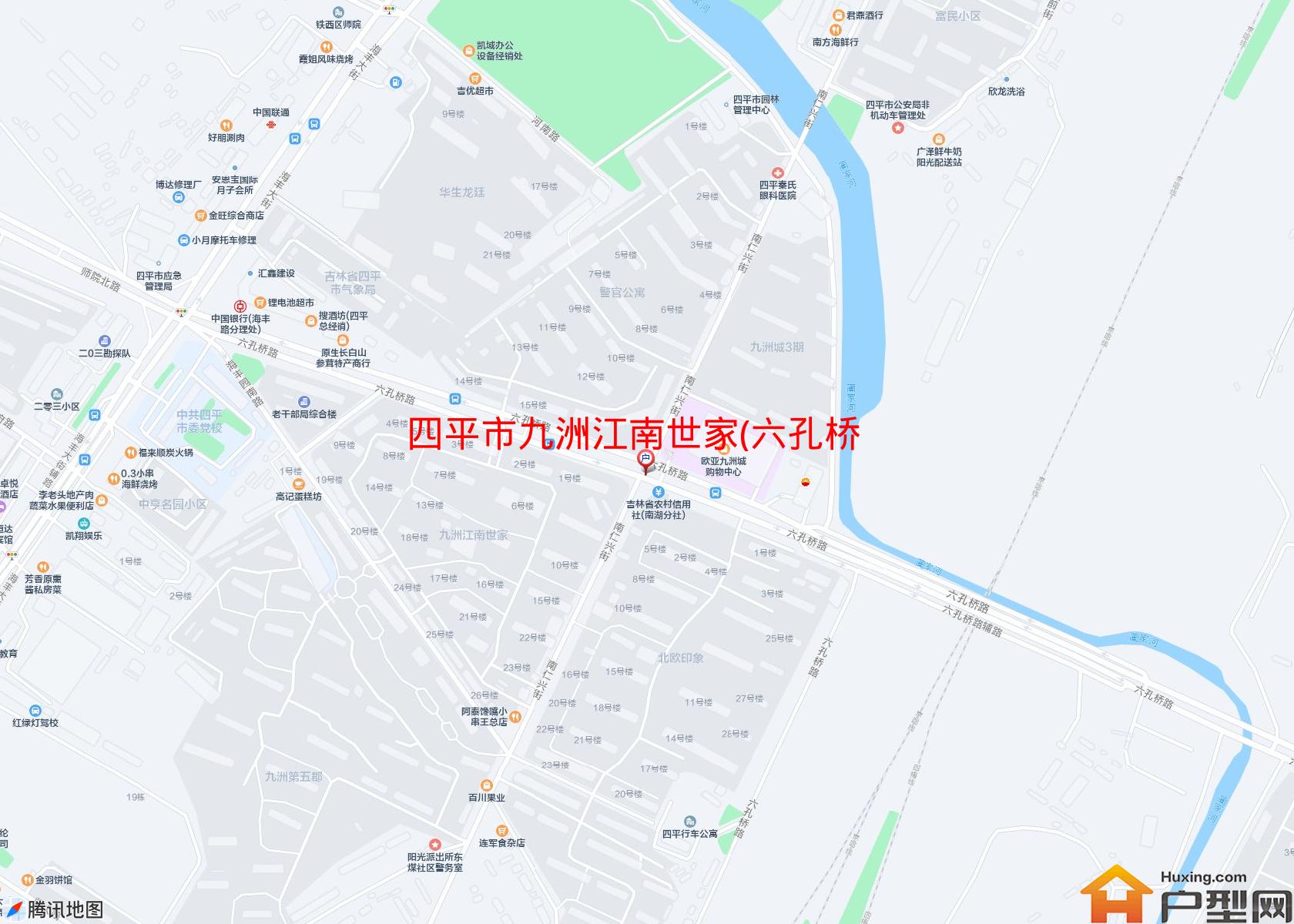 九洲江南世家(六孔桥路)小区 - 户型网