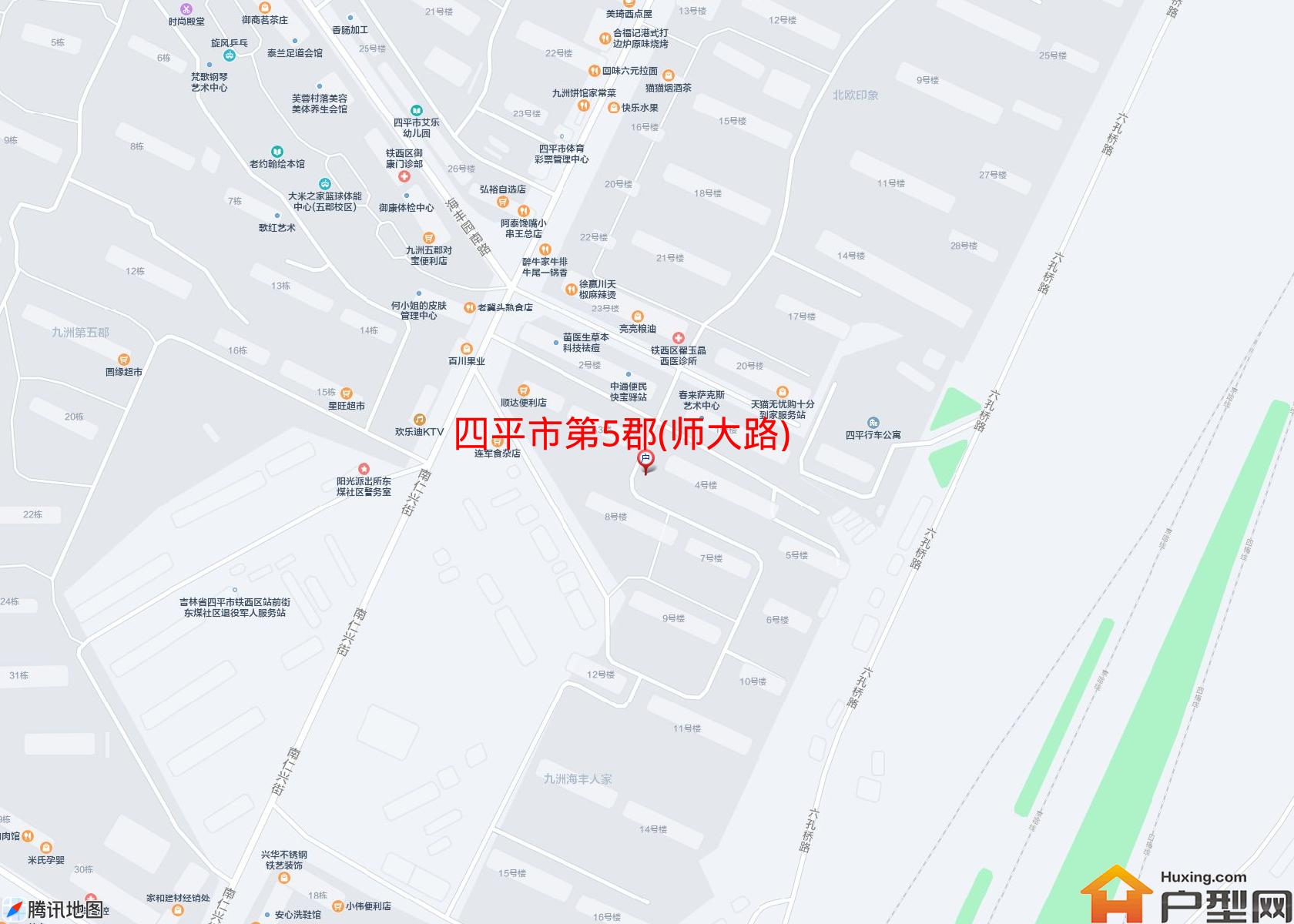 第5郡(师大路)小区 - 户型网