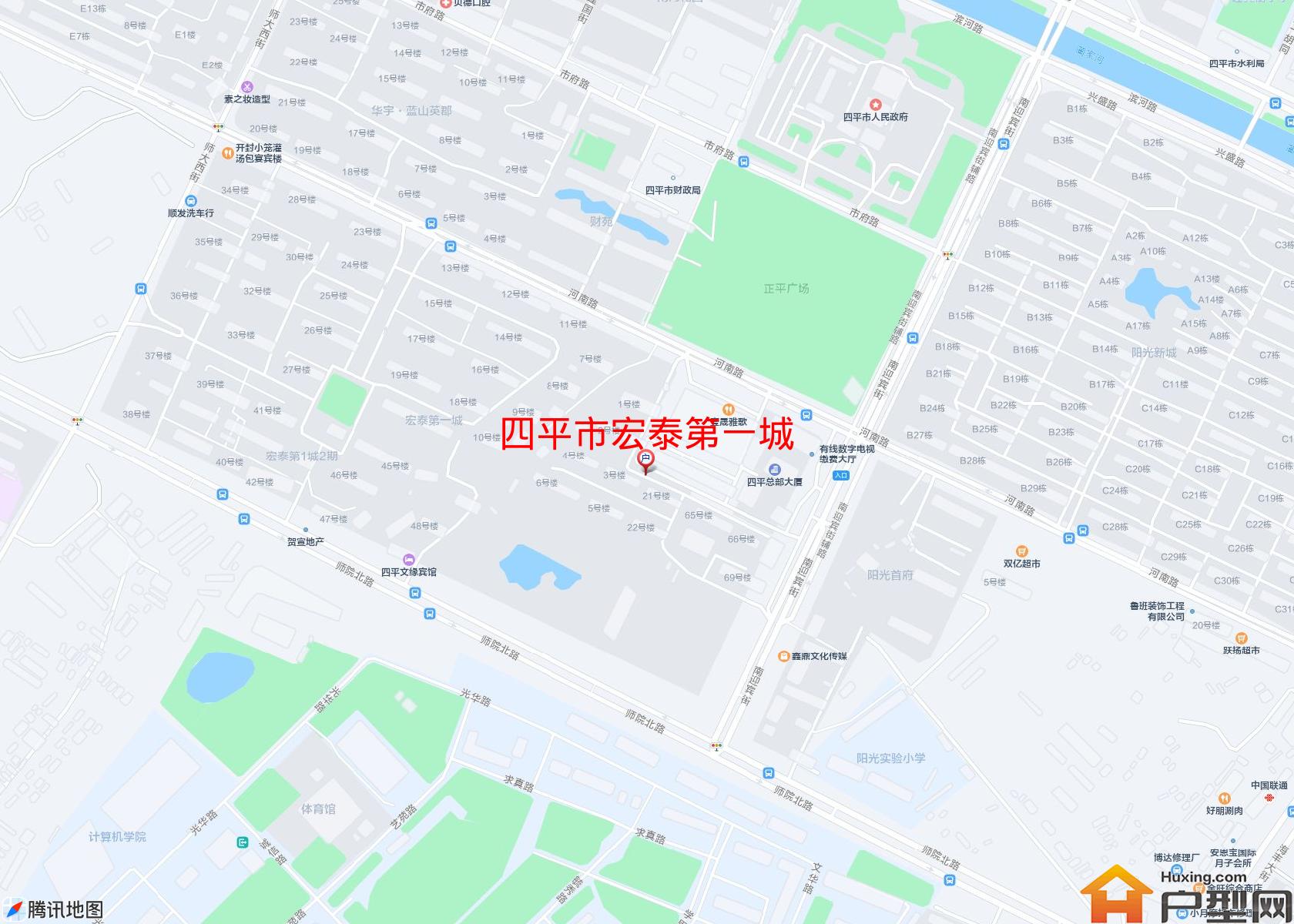 宏泰第一城小区 - 户型网