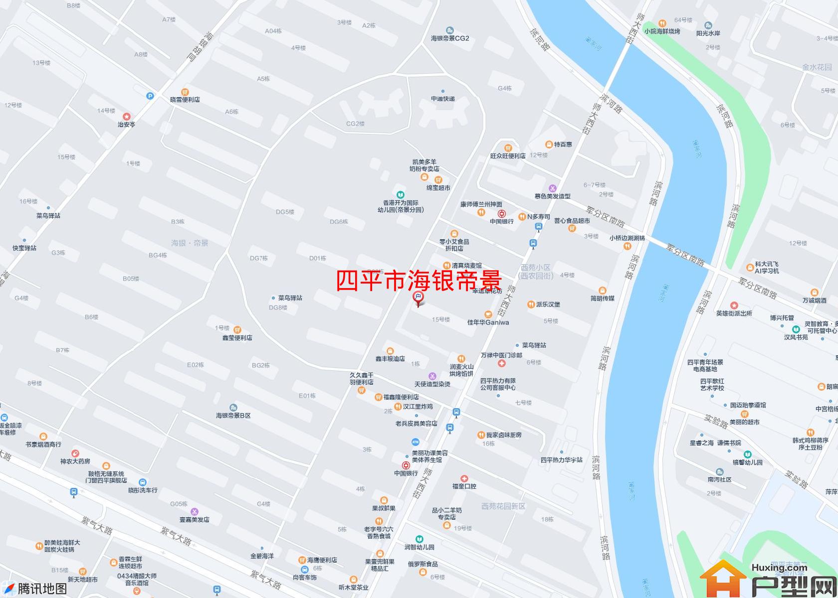 海银帝景小区 - 户型网