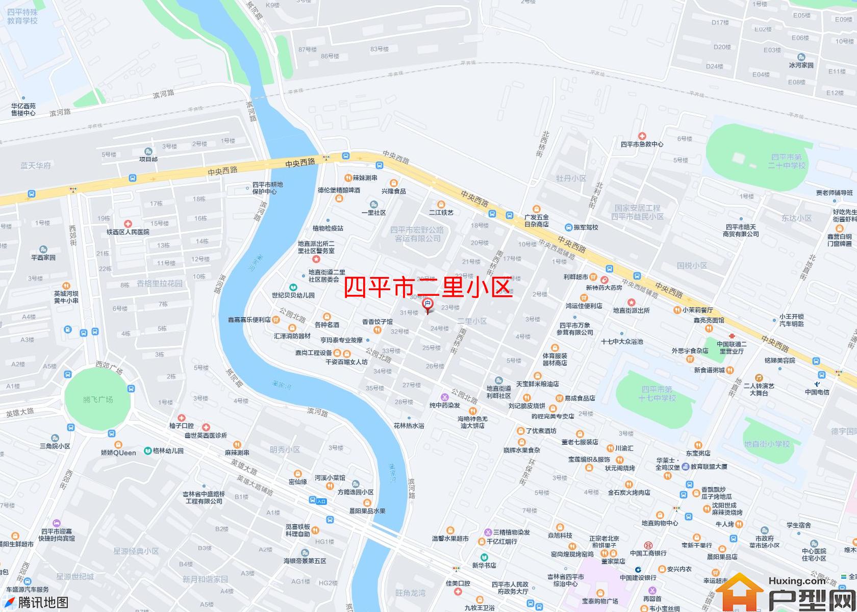二里小区小区 - 户型网