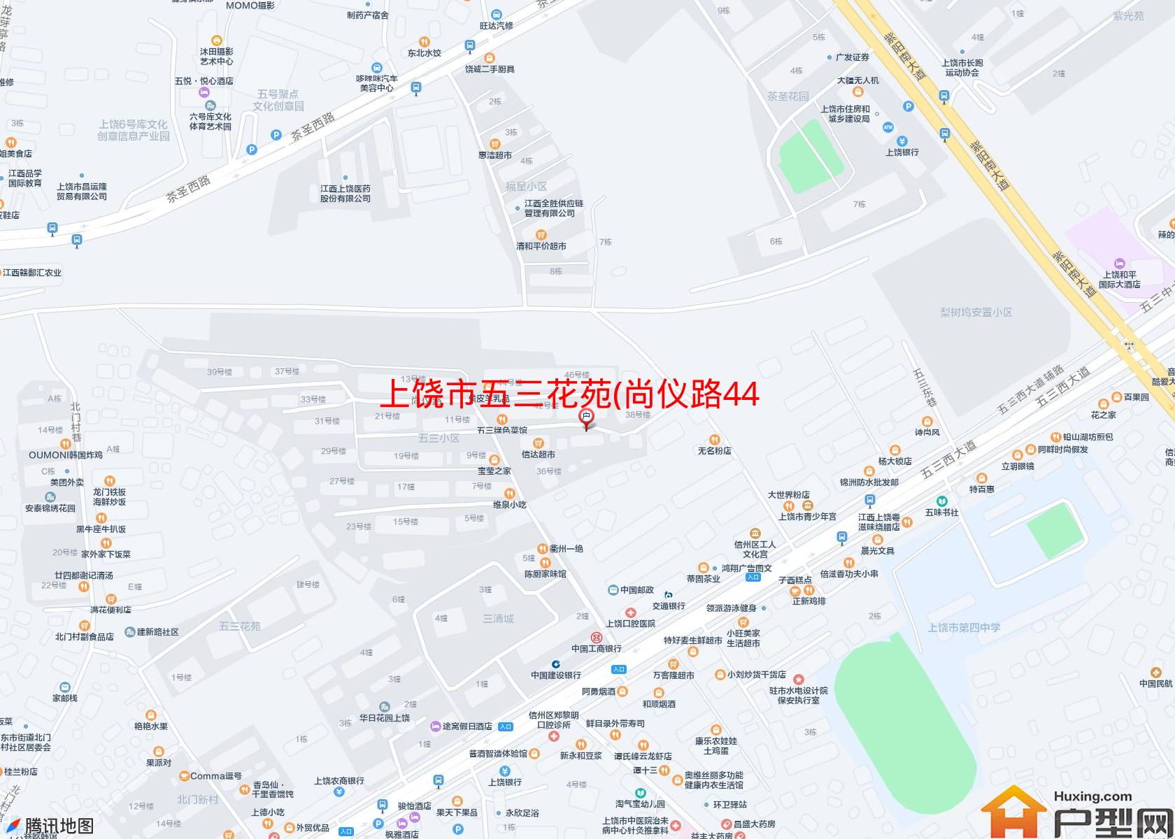 五三花苑(尚仪路44号)小区 - 户型网