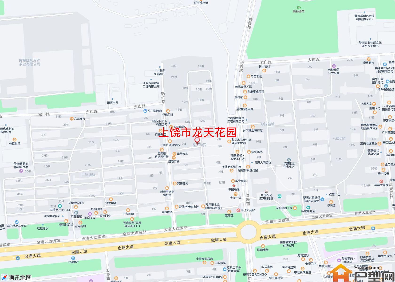 龙天花园小区 - 户型网