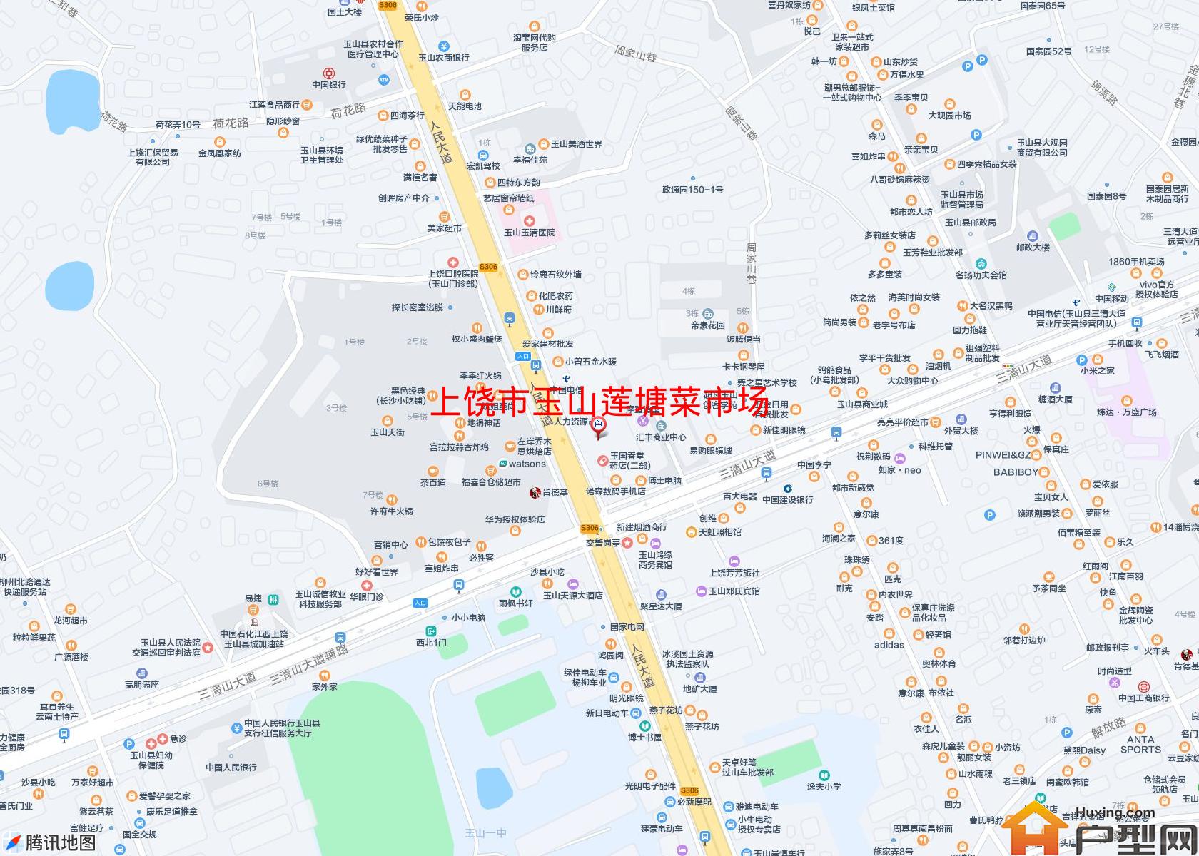 玉山莲塘菜市场小区 - 户型网