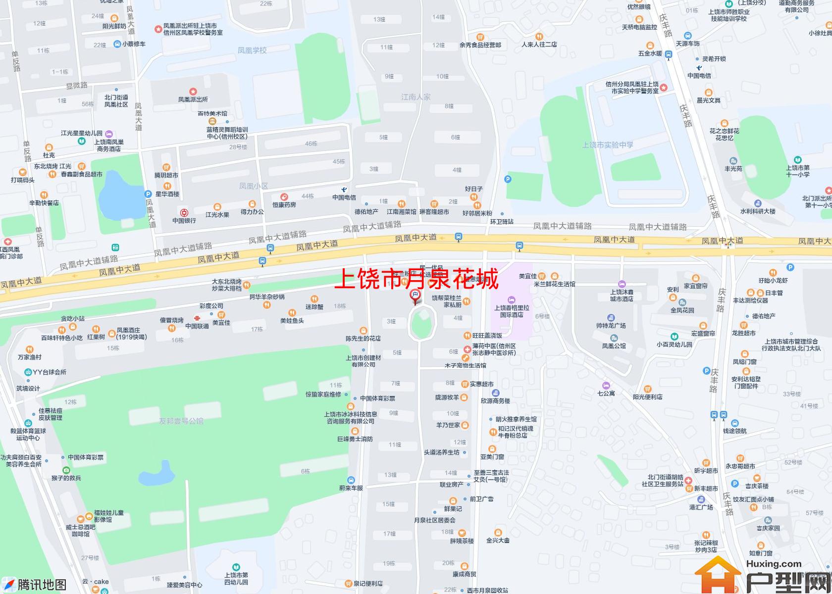 月泉花城小区 - 户型网
