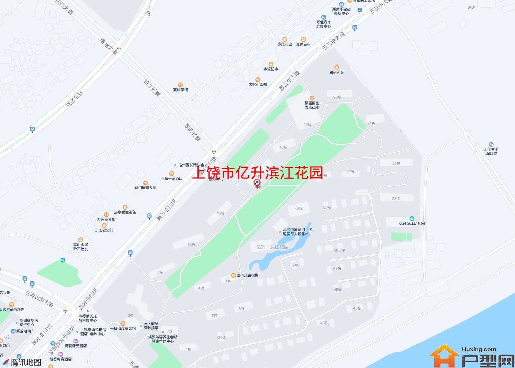 亿升滨江花园小区 - 户型网