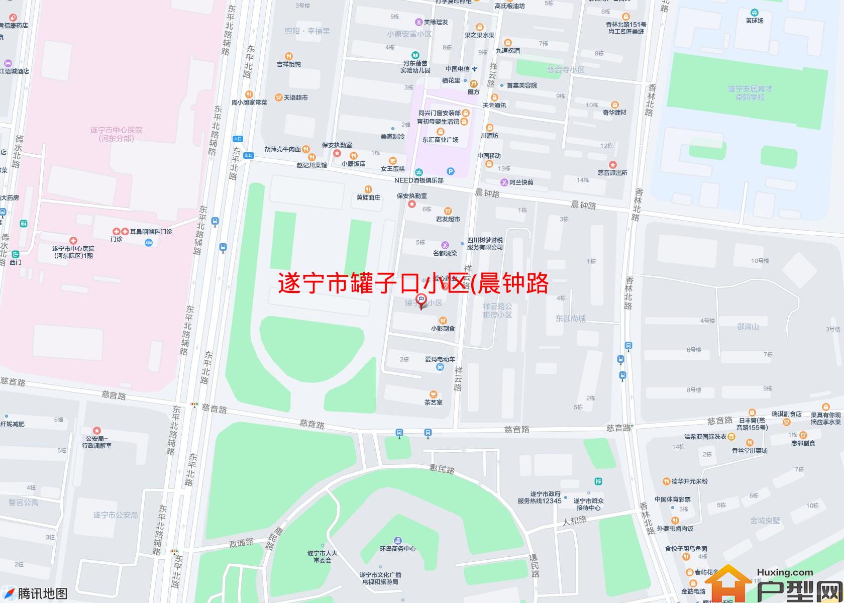 罐子口小区 (晨钟路338号)小区 - 户型网