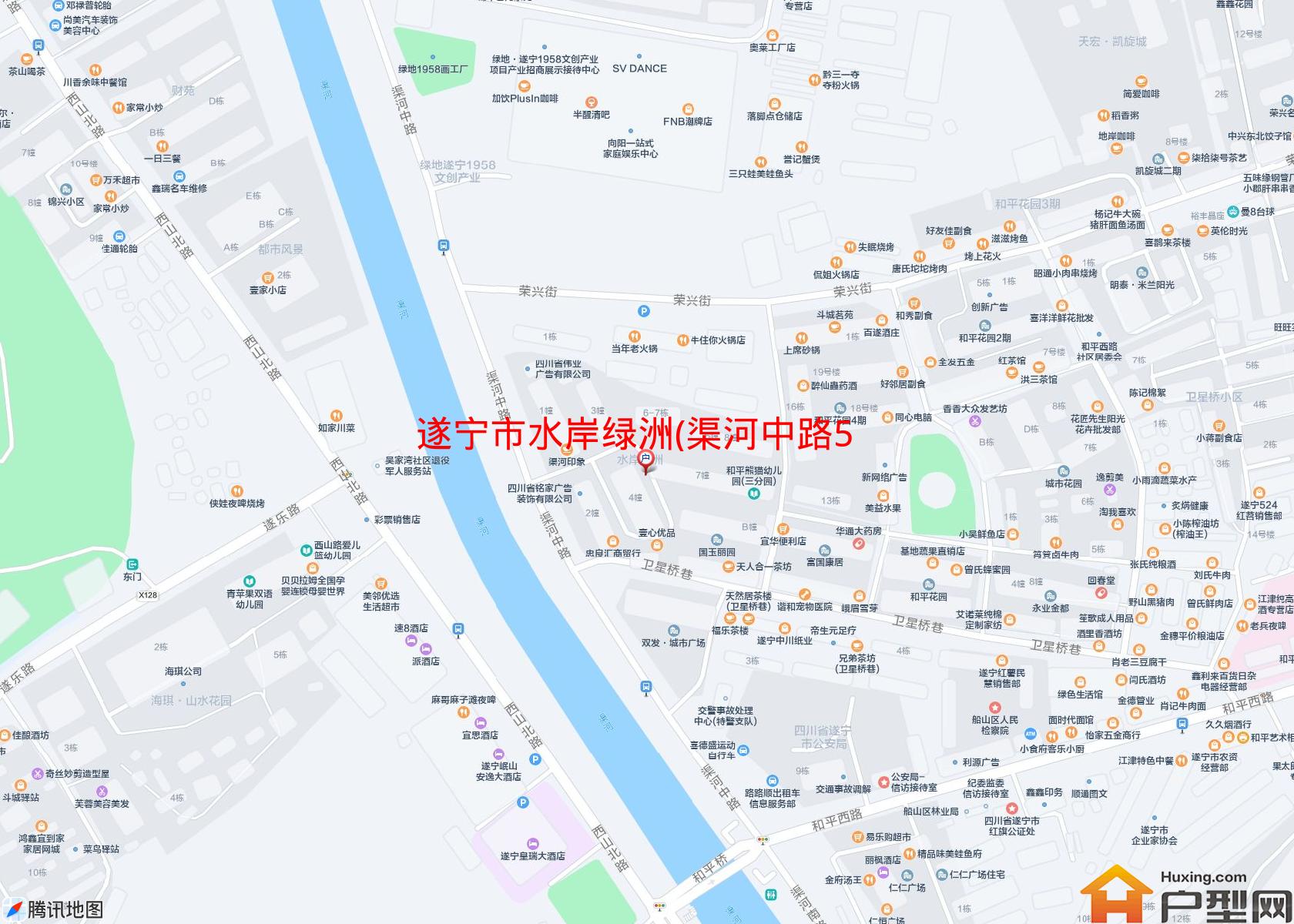 水岸绿洲(渠河中路59号)小区 - 户型网