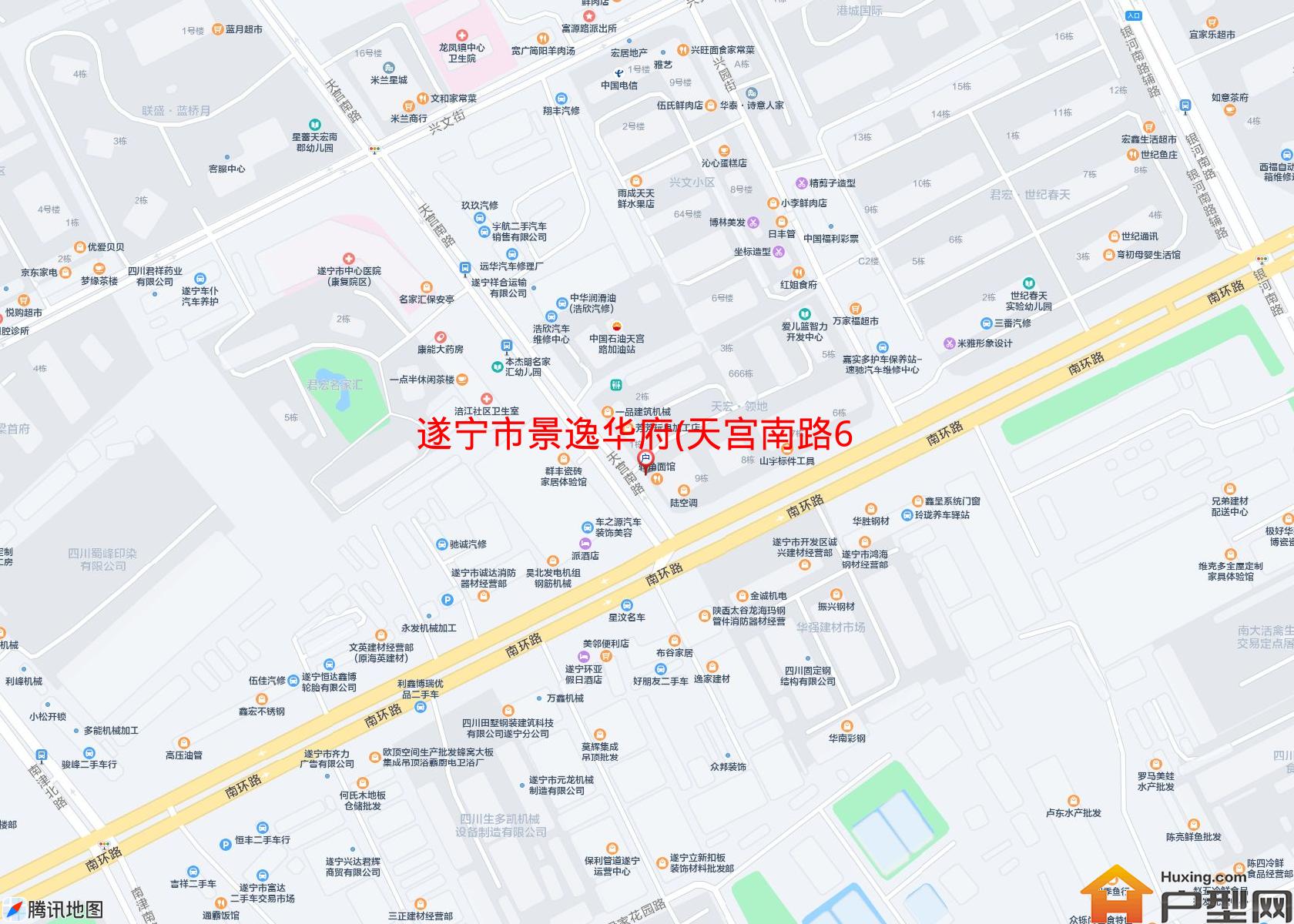 景逸华府(天宫南路666号)小区 - 户型网
