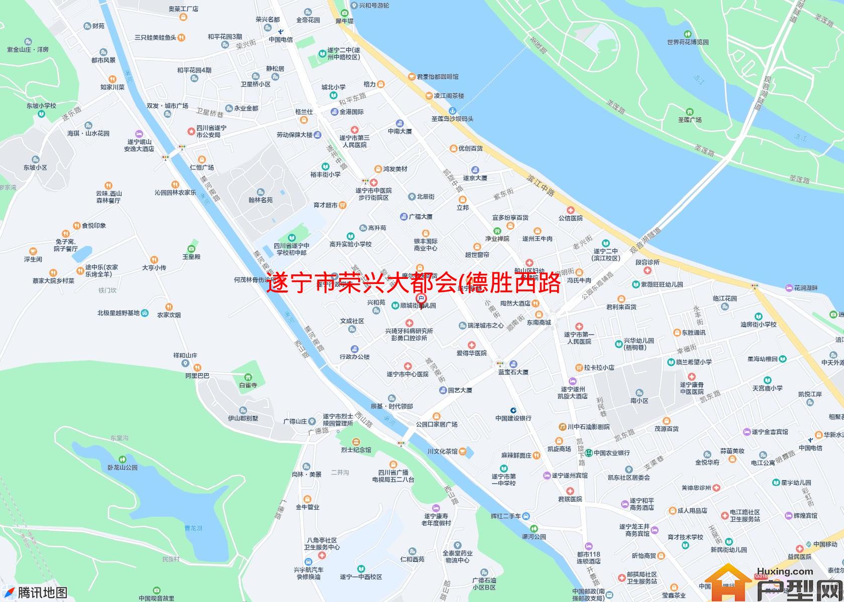 荣兴大都会(德胜西路46-2号)小区 - 户型网