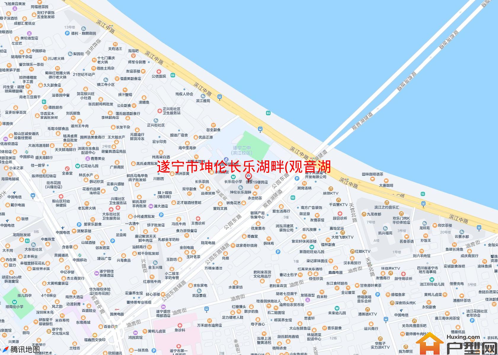坤伦长乐湖畔(观音湖隧道)小区 - 户型网