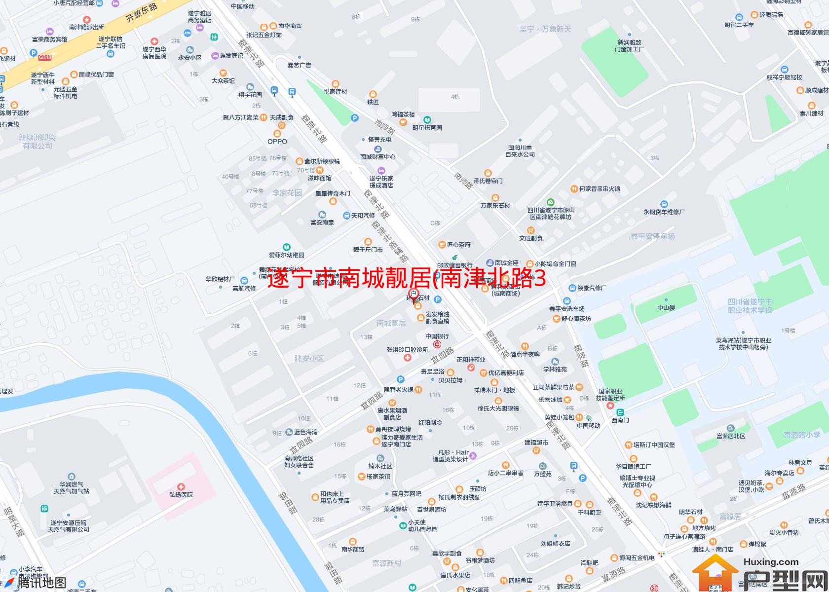 南城靓居(南津北路363号)小区 - 户型网