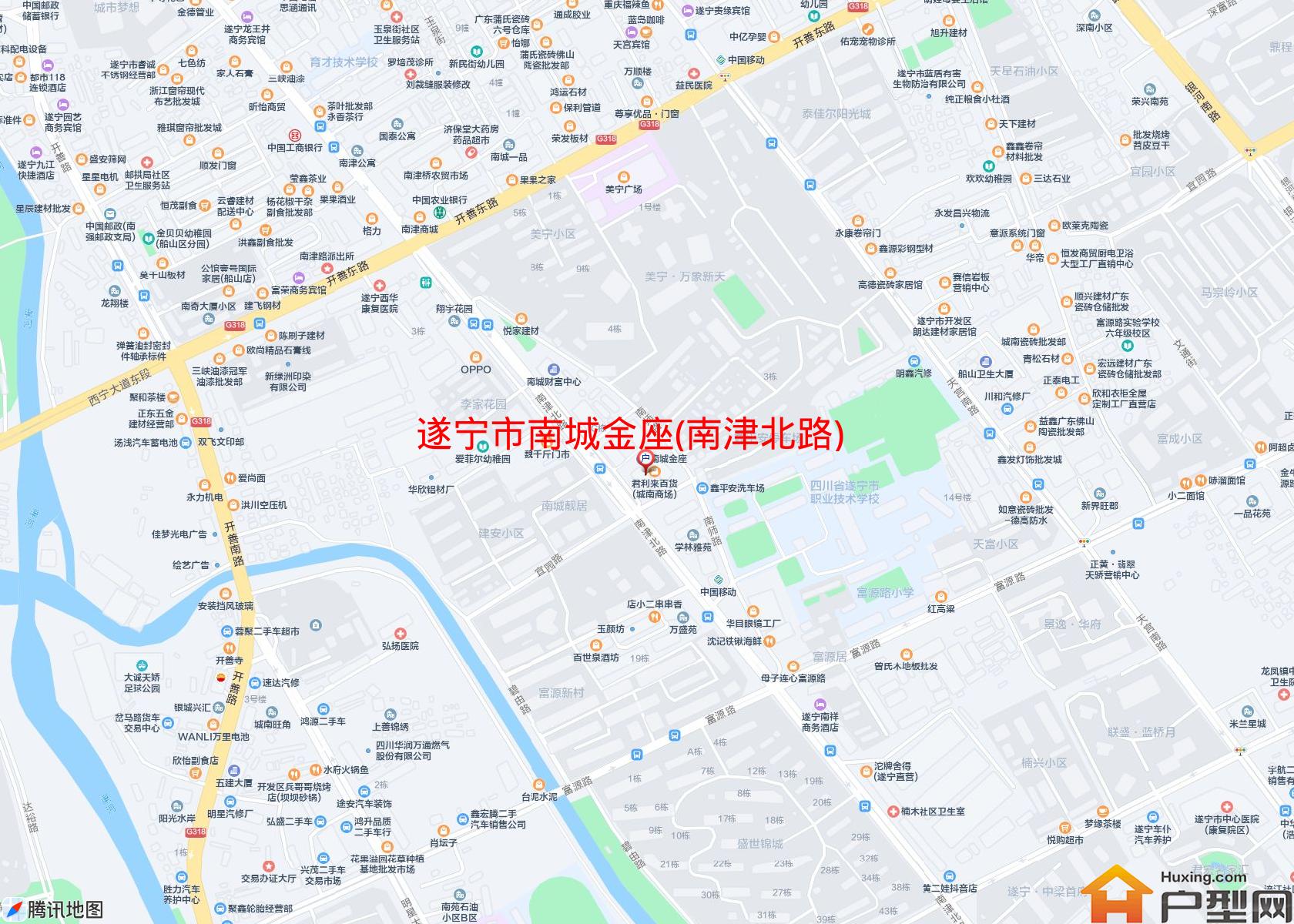 南城金座(南津北路)小区 - 户型网