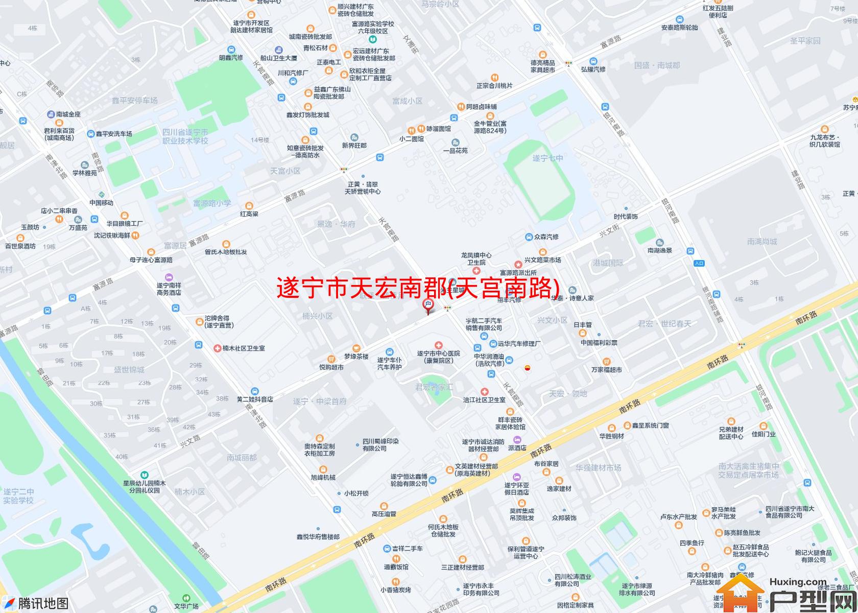 天宏南郡(天宫南路)小区 - 户型网
