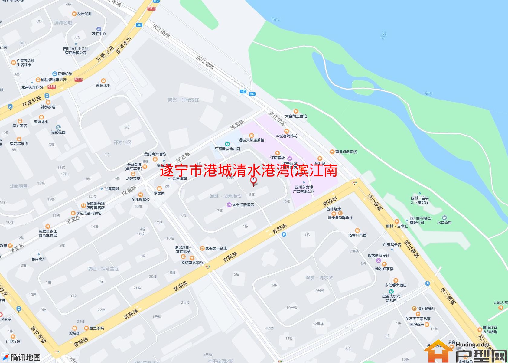 港城清水港湾(滨江南路46)小区 - 户型网
