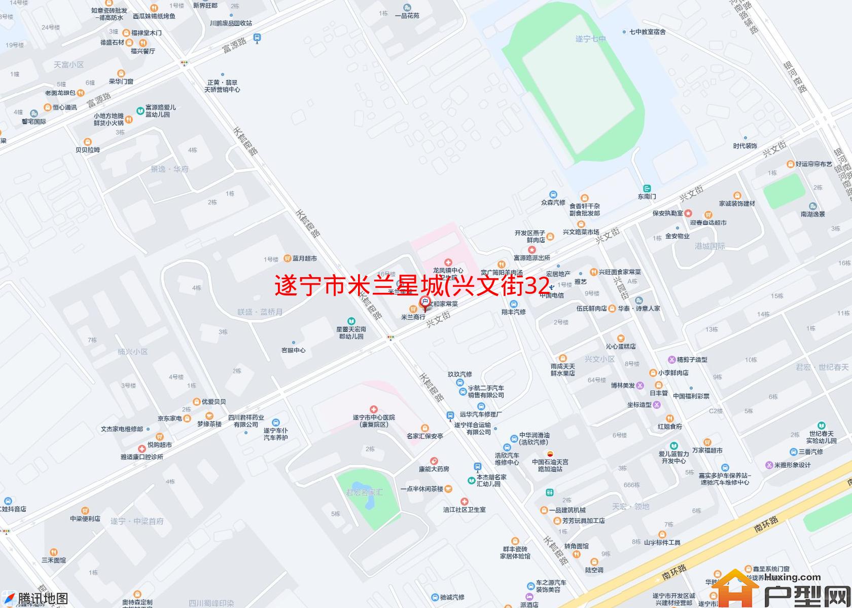 米兰星城(兴文街325号)小区 - 户型网